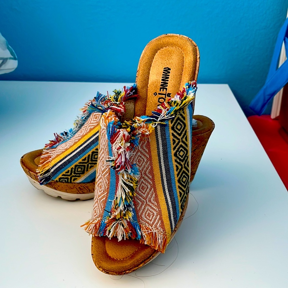 Summer colorful wedges